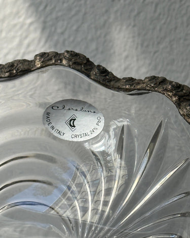 Crystal bowl - NEROLI