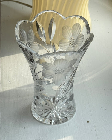 Crystal vase - NEROLI