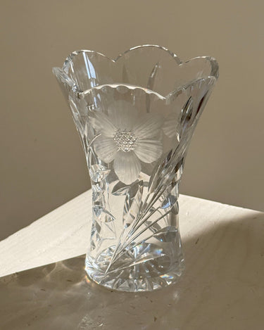 Crystal vase - NEROLI
