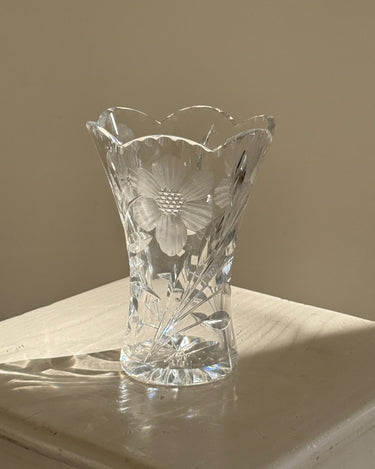 Crystal vase - NEROLI