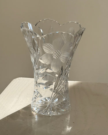 Crystal vase - NEROLI