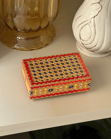 Decorated box - NEROLI