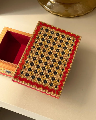 Decorated box - NEROLI