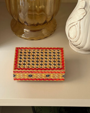 Decorated box - NEROLI