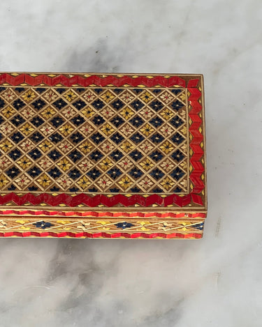 Decorated box - NEROLI