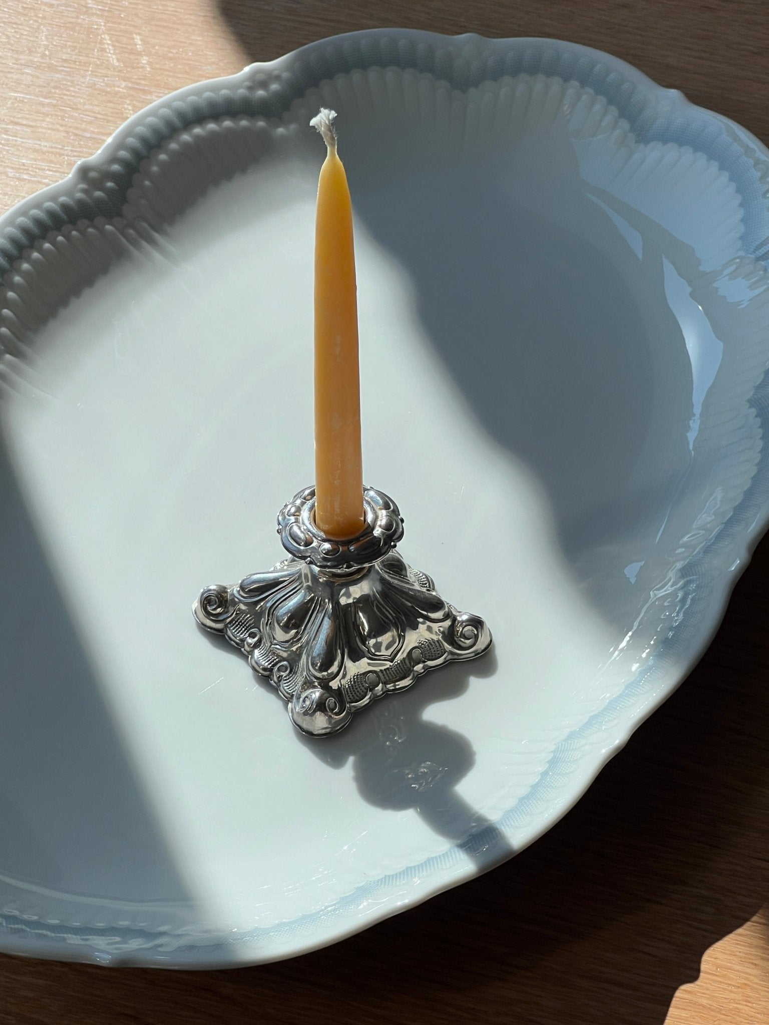 Decorated candlestick - NEROLI