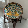 Deruta ceramic platter - NEROLI
