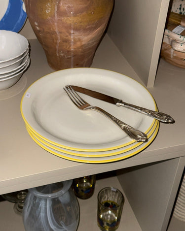 Dinner plates (4 pcs) - NEROLI