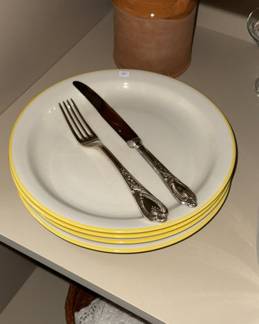 Dinner plates (4 pcs) - NEROLI