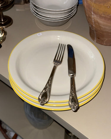 Dinner plates (4 pcs) - NEROLI