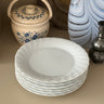 Dinner plates (6 pcs) - NEROLI
