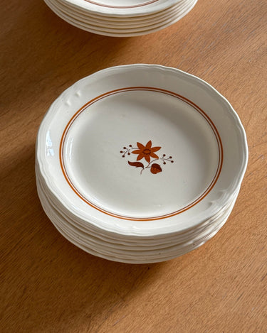 Dinner plates (9 pcs) - NEROLI