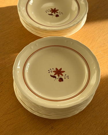 Dinner plates (9 pcs) - NEROLI