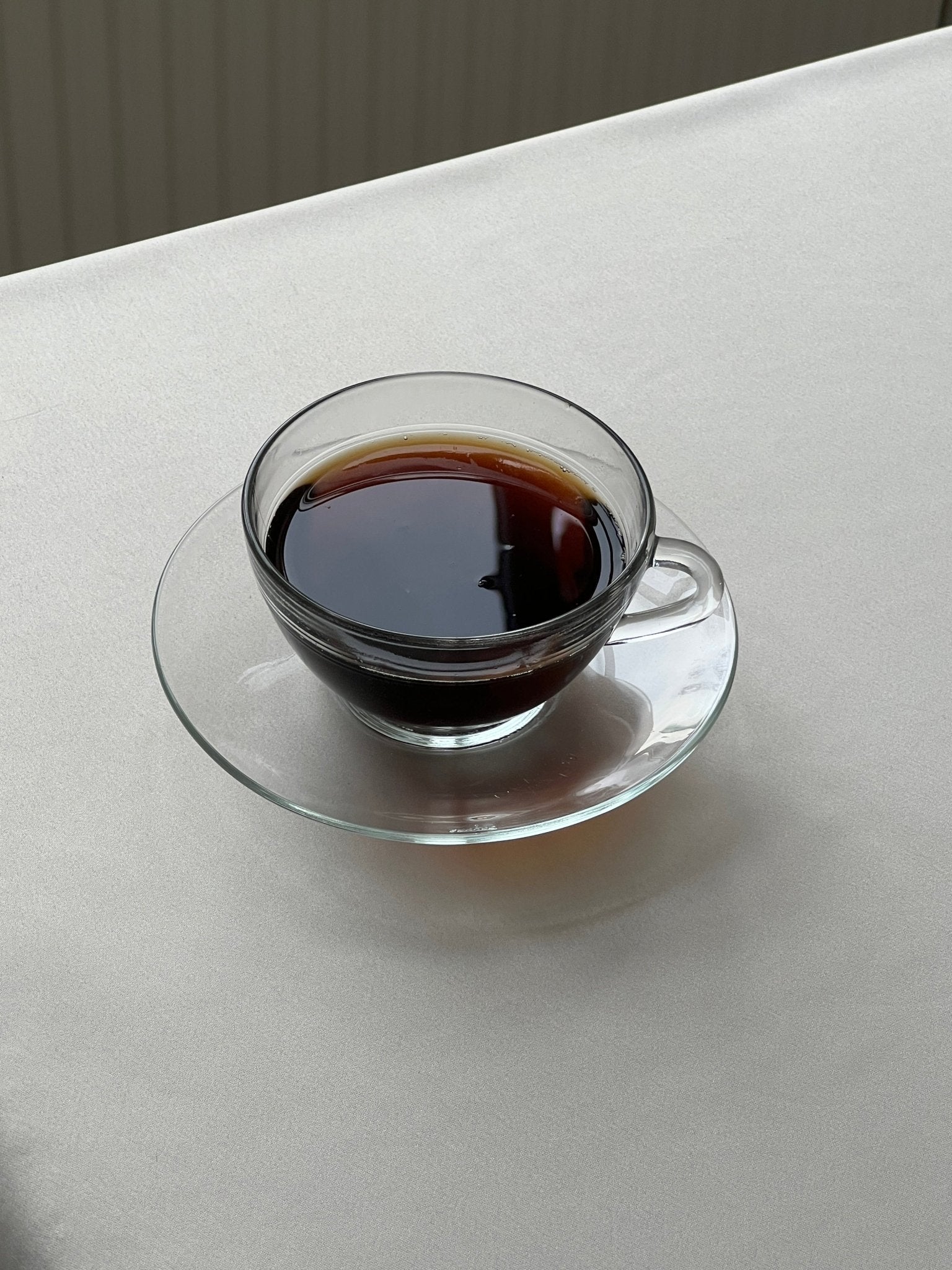 Duralex cups and saucers - NEROLI