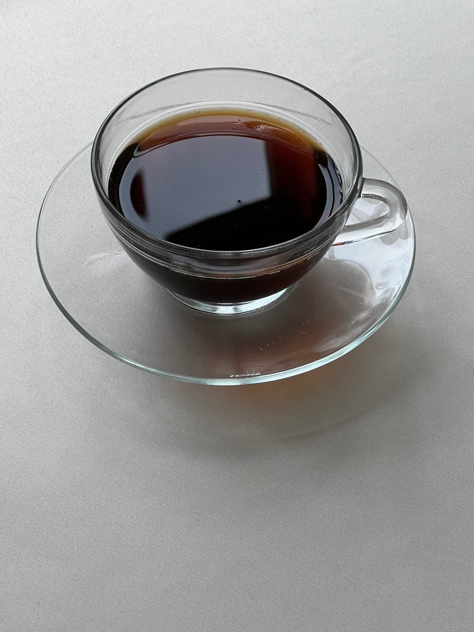 Duralex cups and saucers - NEROLI