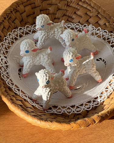 Easter lambs (5 pcs) - NEROLI
