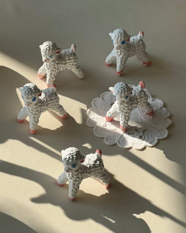 Easter lambs (5 pcs) - NEROLI