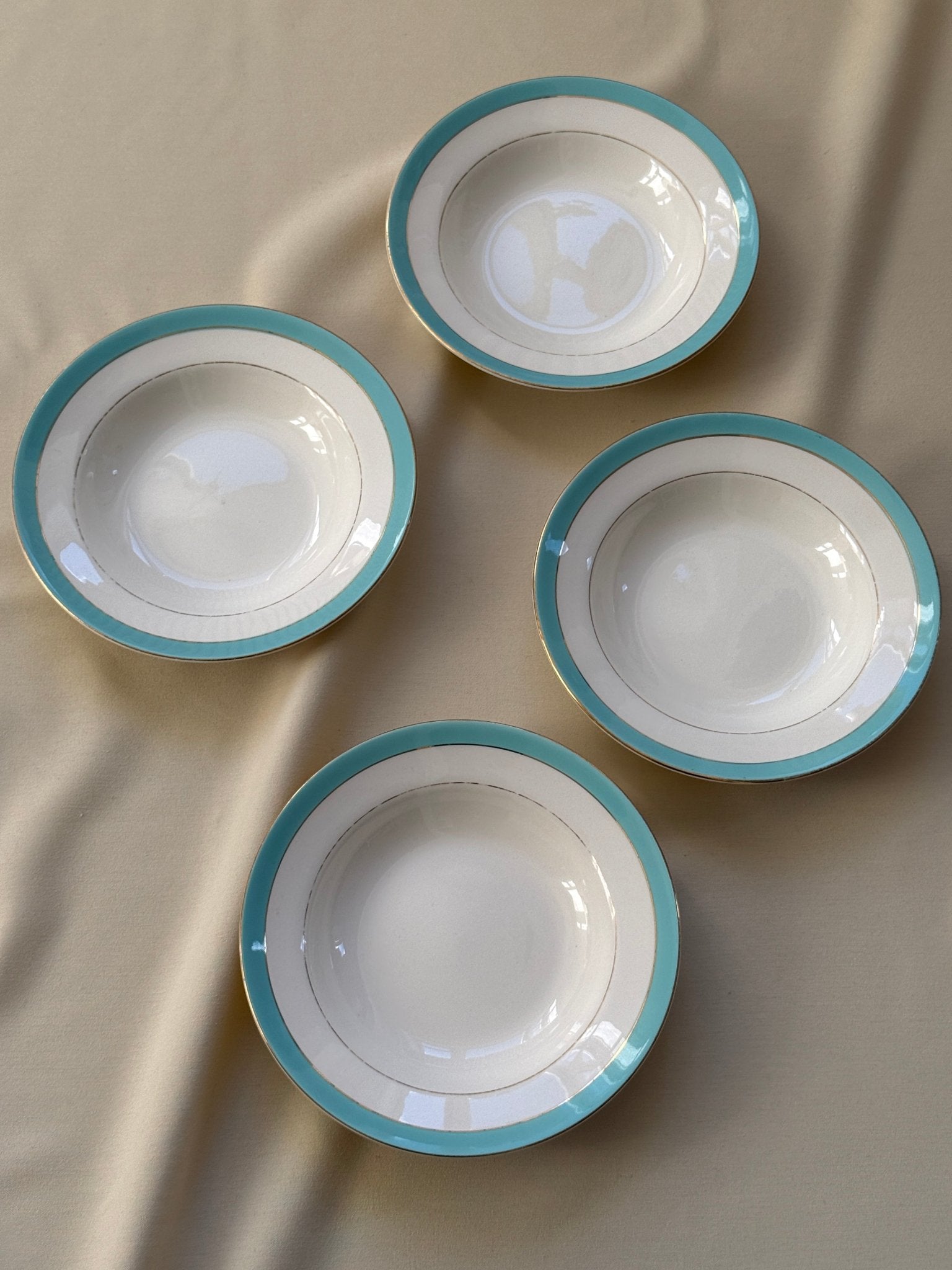 Egersund pasta plates (4 pcs) - NEROLI