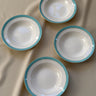 Egersund pasta plates (4 pcs) - NEROLI
