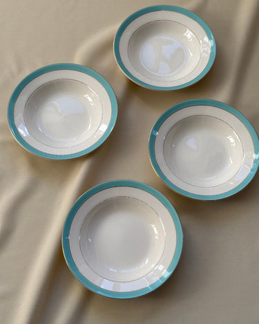 Egersund pasta plates (4 pcs) - NEROLI