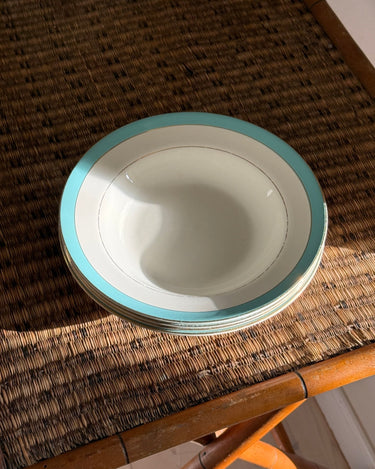 Egersund pasta plates (4 pcs) - NEROLI