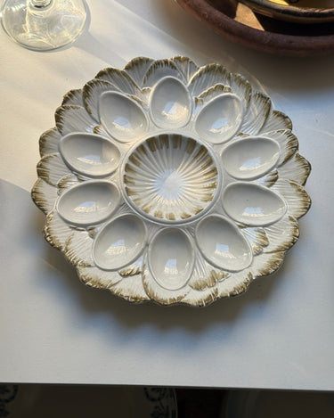 Egg platter - NEROLI