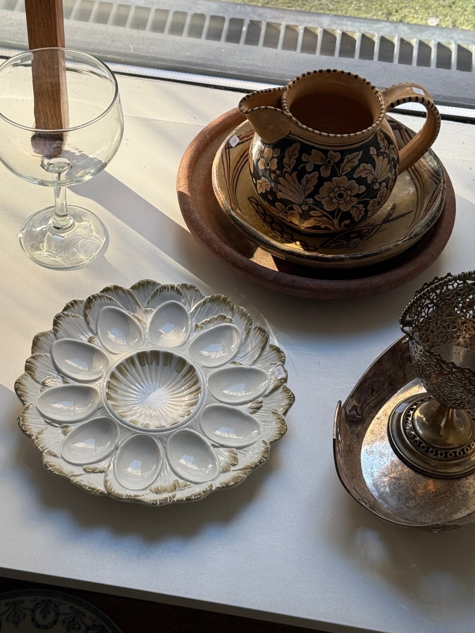 Egg platter - NEROLI