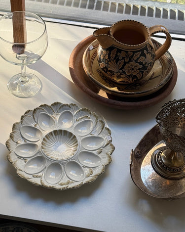 Egg platter - NEROLI