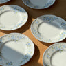 English cake plates (6 pcs) - NEROLI