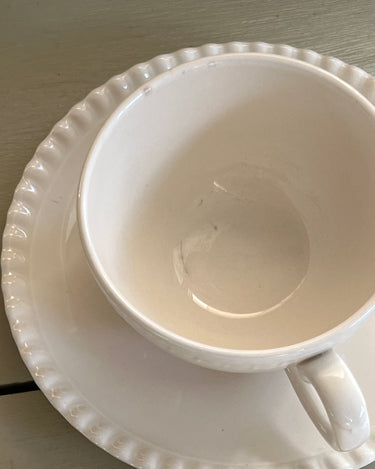 English cups and saucers (5 sets) - NEROLI