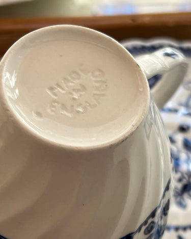 English cups and saucers (7 sets) - NEROLI
