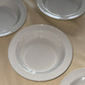 English pasta plates (4 pcs) - NEROLI