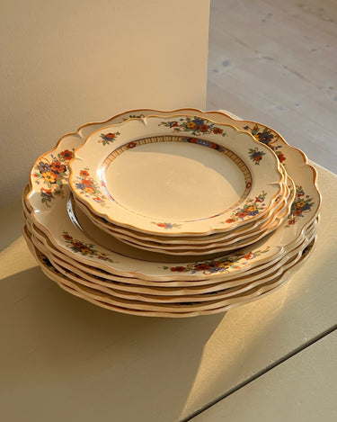English pasta plates (5 pcs) - NEROLI
