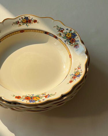 English pasta plates (5 pcs) - NEROLI