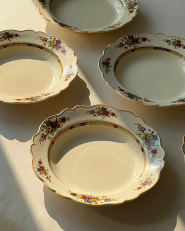 English pasta plates (5 pcs) - NEROLI