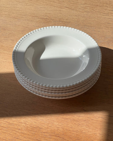 English pasta plates (6 pcs) - NEROLI