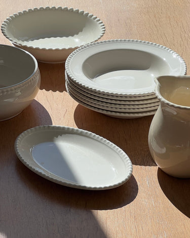 English pasta plates (6 pcs) - NEROLI