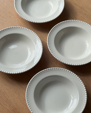 English pasta plates (6 pcs) - NEROLI