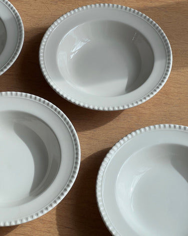 English pasta plates (6 pcs) - NEROLI