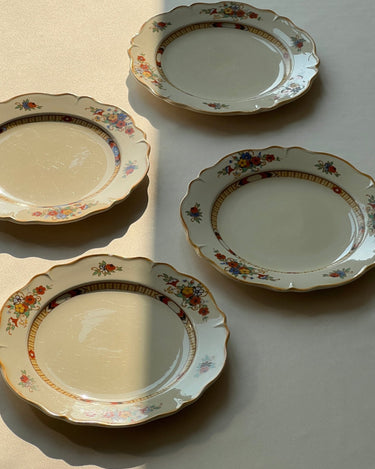 English side plates (4 pcs) - NEROLI