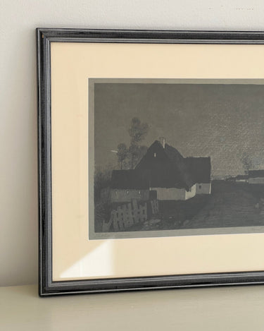 Ernst Norlind etching - NEROLI