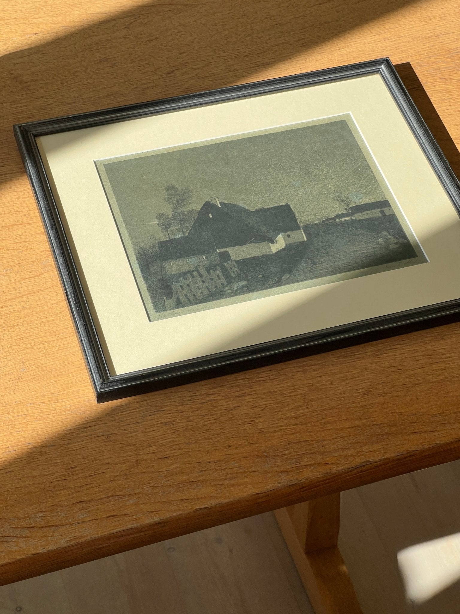 Ernst Norlind etching - NEROLI