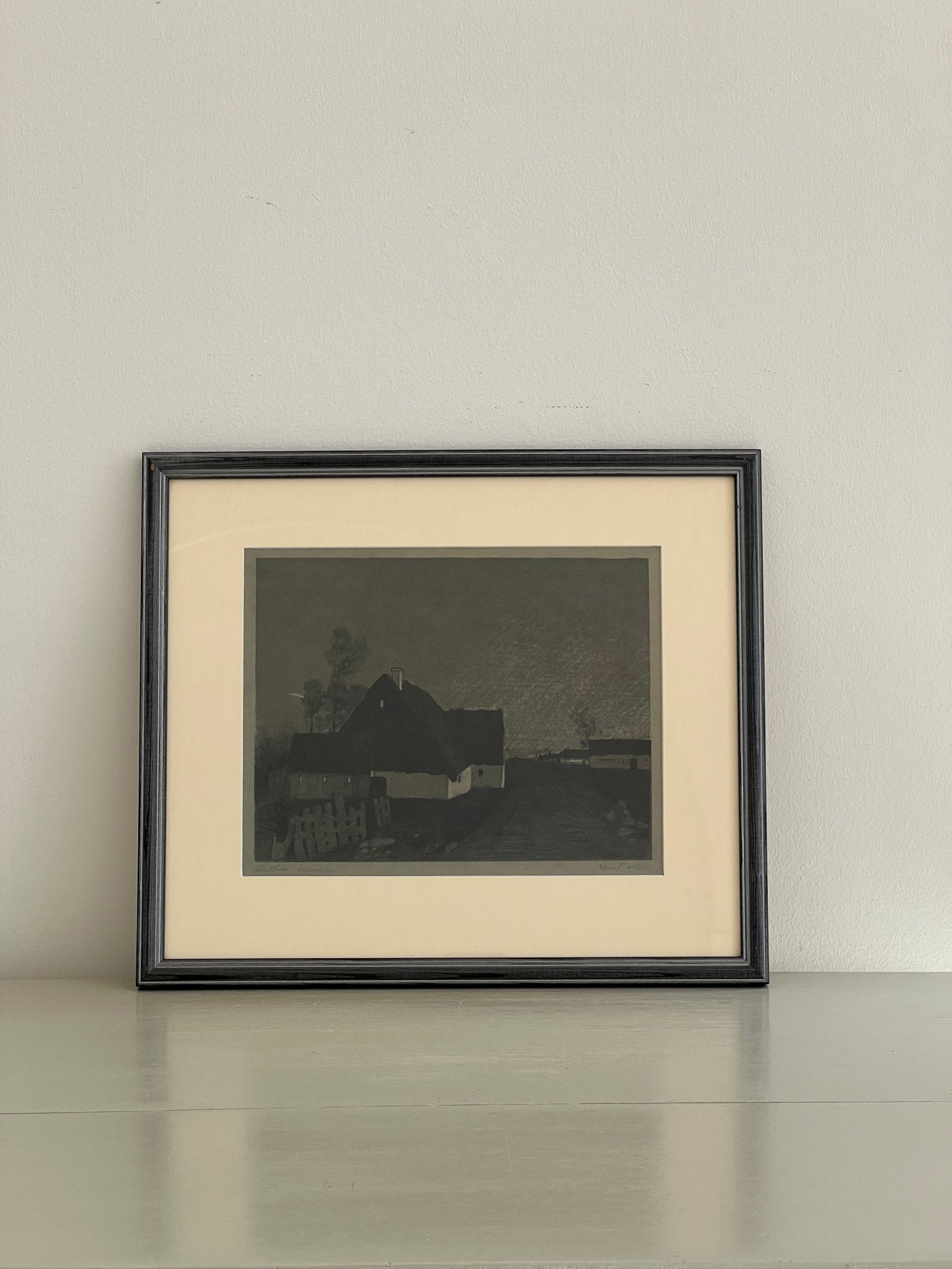 Ernst Norlind etching - NEROLI