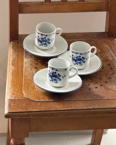 Espresso cups (4 sets) - NEROLI