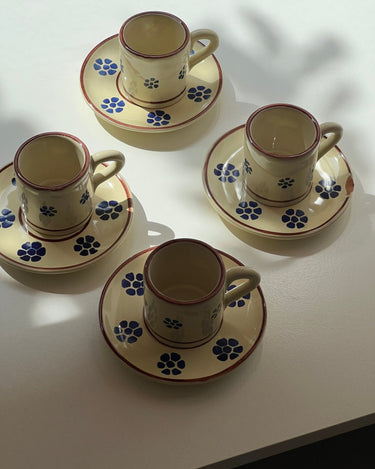 Espresso cups (set of 4) - NEROLI