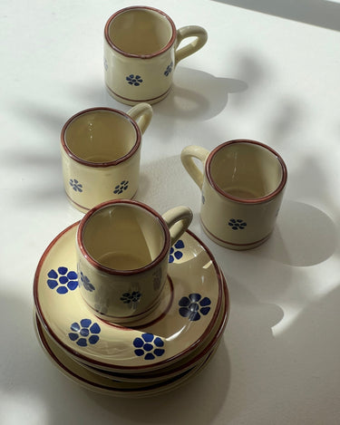 Espresso cups (set of 4) - NEROLI