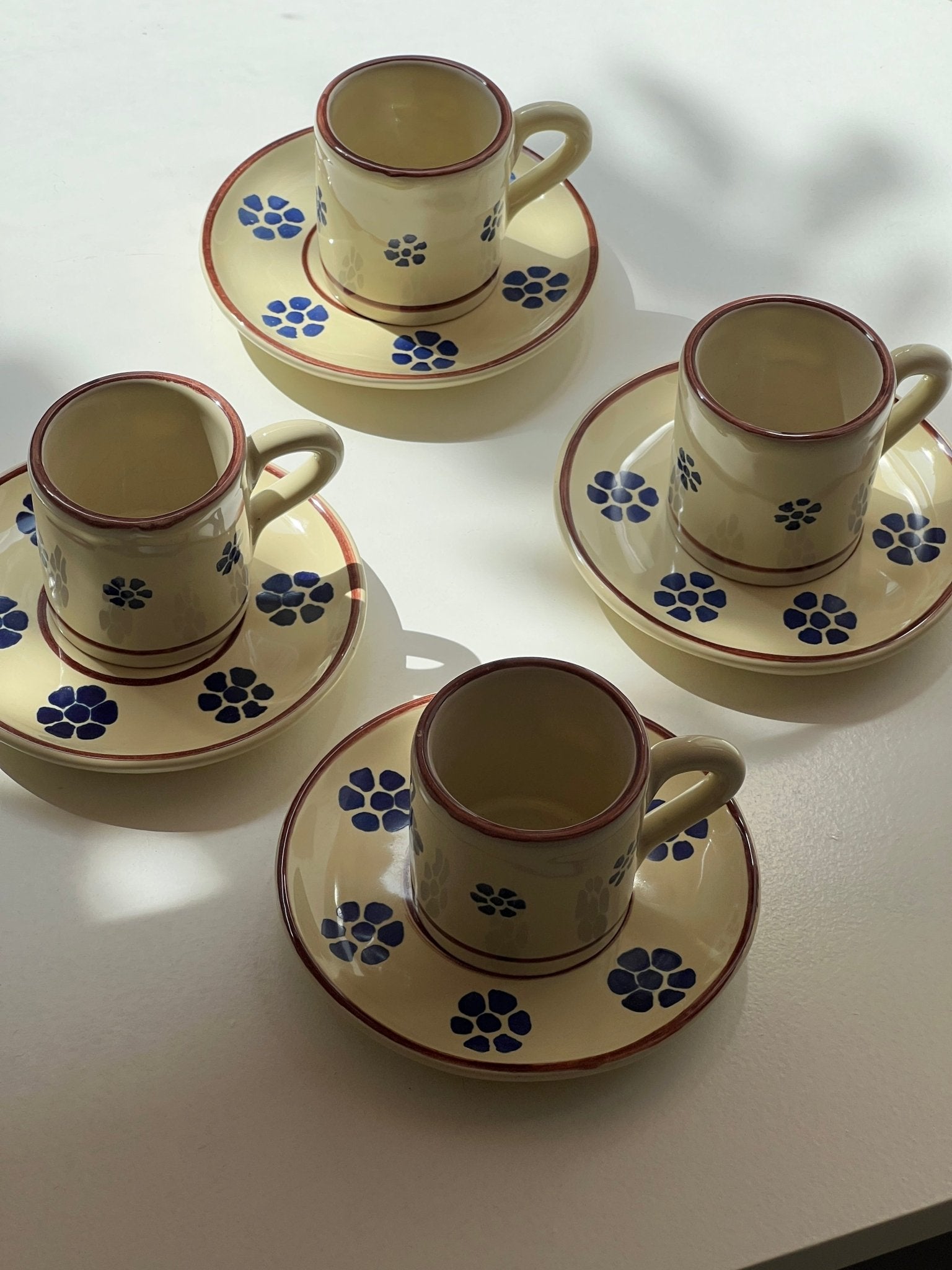 Espresso cups (set of 4) - NEROLI