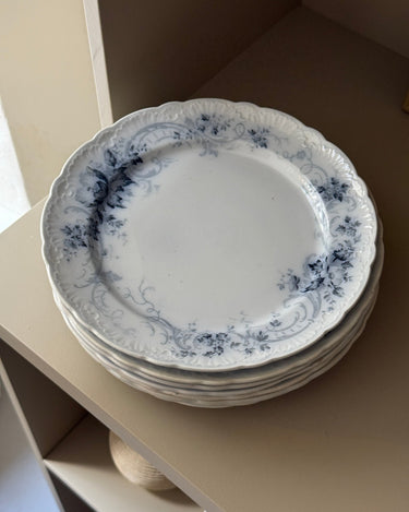 Fausta dinner plates (11 pcs) - NEROLI