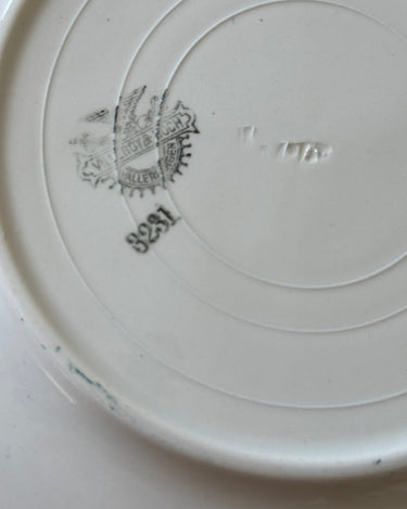 Floral lunch plates (6 pcs) - NEROLI