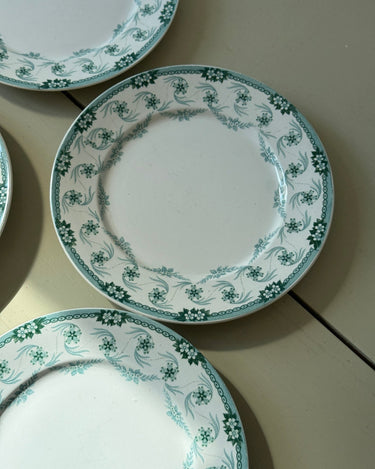 Floral lunch plates (6 pcs) - NEROLI